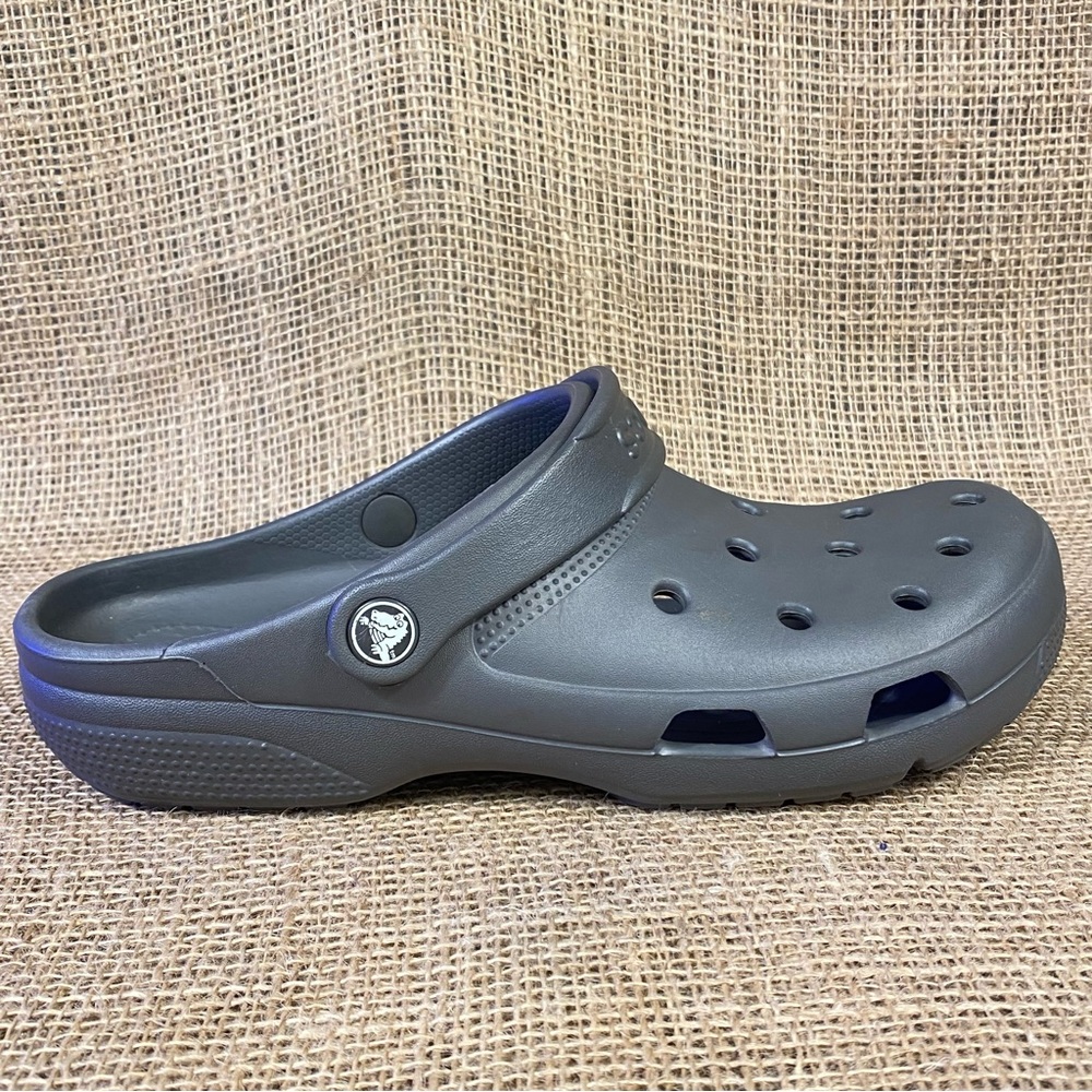 Crocs Clogs Classic  Shoes Slip On gray Size 11 - Picture 6 of 10